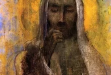 ქრისტეს სიჩუმე, ოდილონ რედონი. 1895