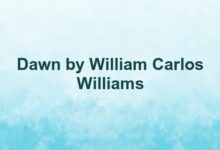 Dawn by William Carlos Williams